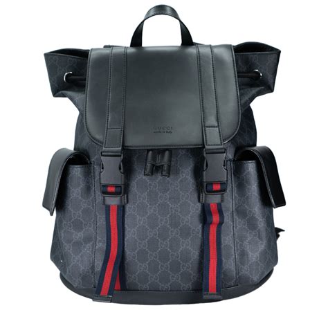 gucci bulletproof backpack|black Gucci backpack vintage.